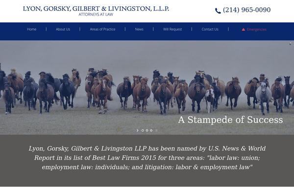 lyongorsky.com site used Llp