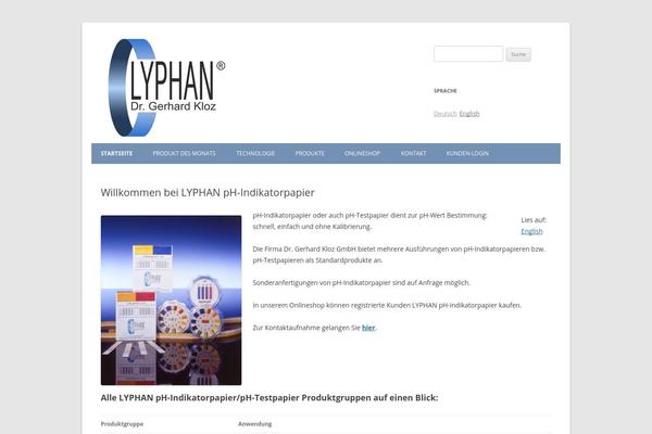 Site using MultilingualPress plugin