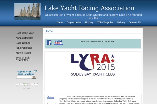 lyrawaters.org site used Sailormanpro