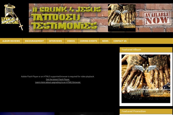 lyricalspiritual.com site used Combomag
