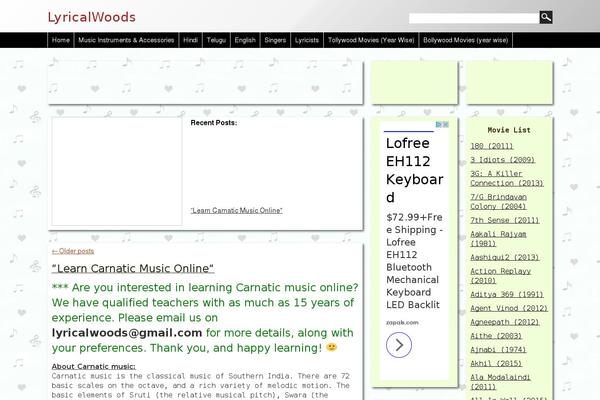Site using Traffic Counter Widget plugin