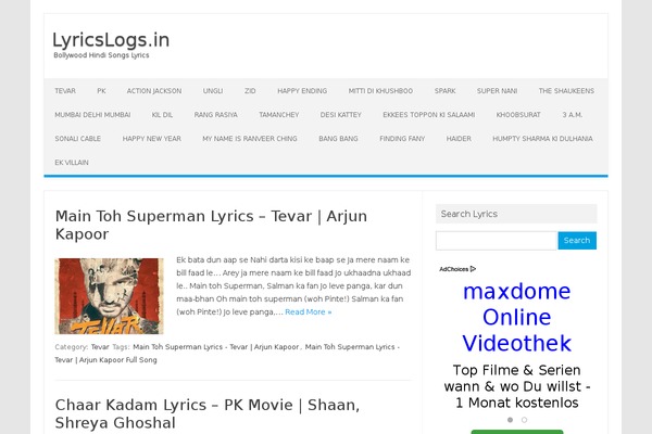Site using HCTR plugin