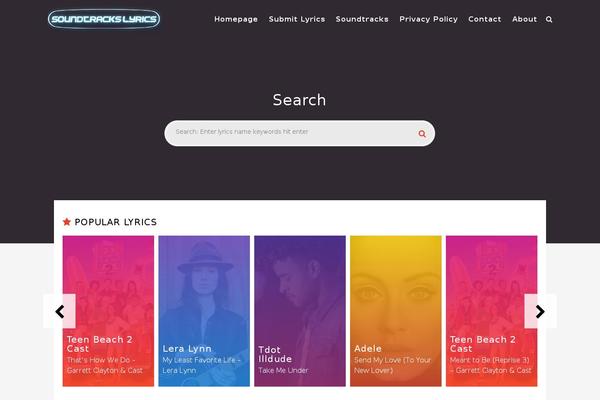 Neve theme site design template sample