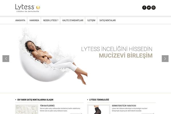 Amadeus theme site design template sample