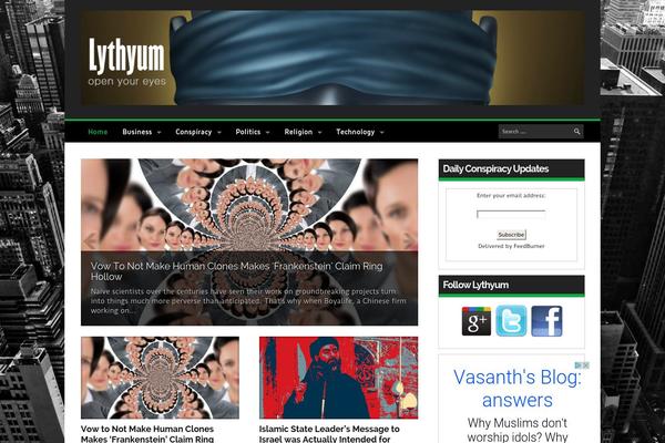 Urbanmag theme site design template sample