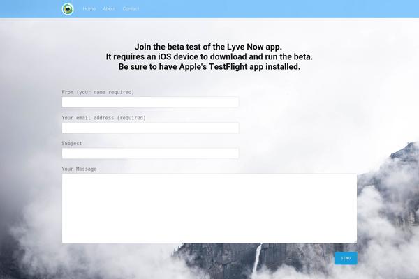 Tesseract theme site design template sample