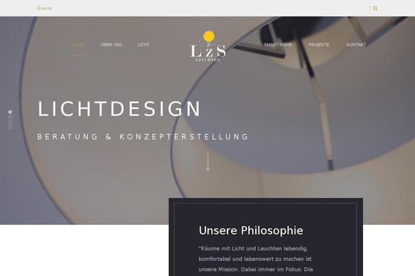 Architekt theme site design template sample