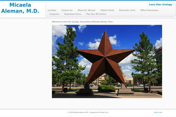 Customizr theme site design template sample