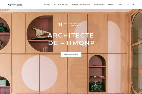 Maison theme site design template sample