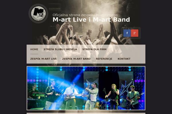 m-artband.pl site used Banda