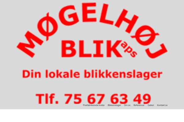 Kalium theme site design template sample