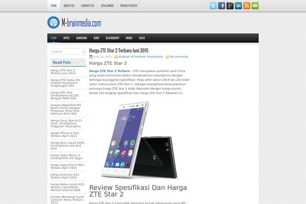 m-brainmedia.com site used Techmash