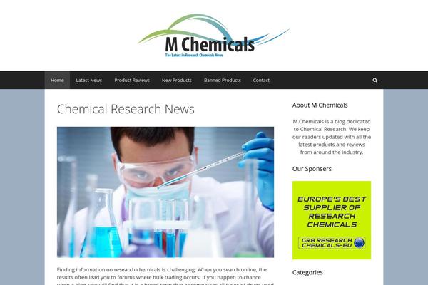 GeneratePress theme site design template sample