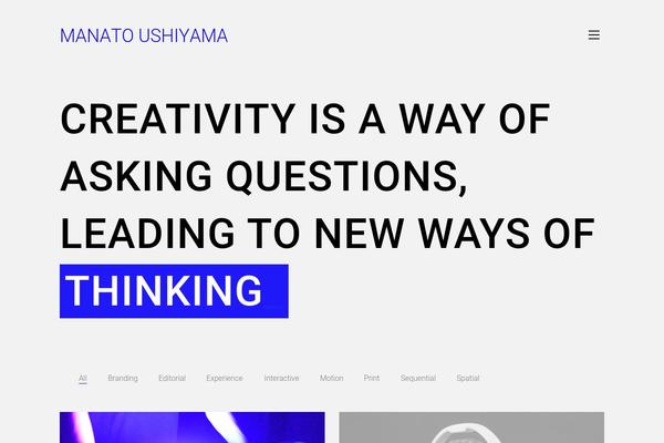 Site using Amazing Hover Effects plugin