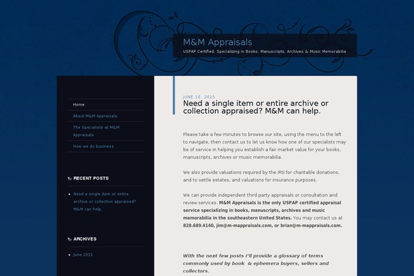 m-mappraisals.com site used Dusk To Dawn