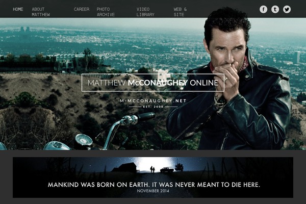 m-mcconaughey.net site used Fall2014