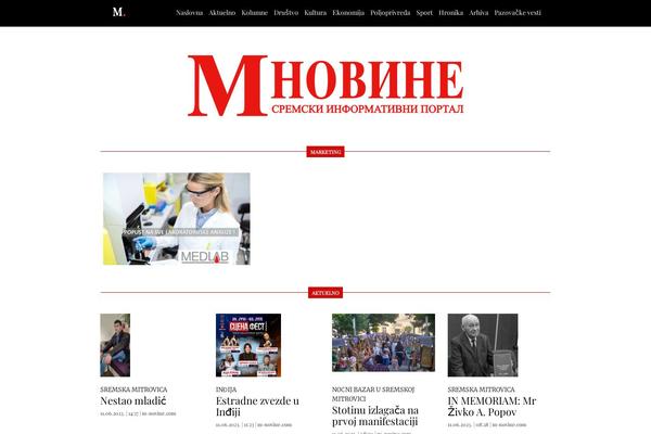 Site using Mobile Switcher plugin