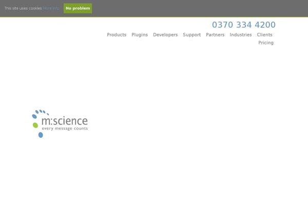 Site using Custom Field List Widget plugin