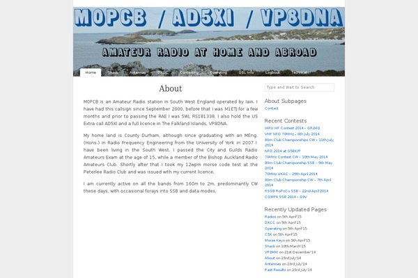 K2 theme site design template sample