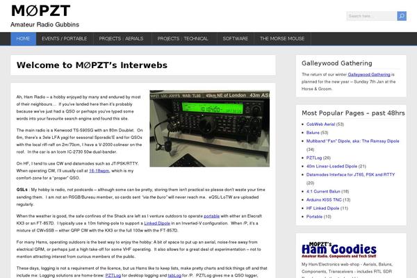 HitMag theme site design template sample