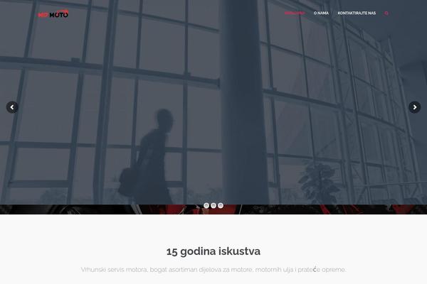 Flap theme site design template sample