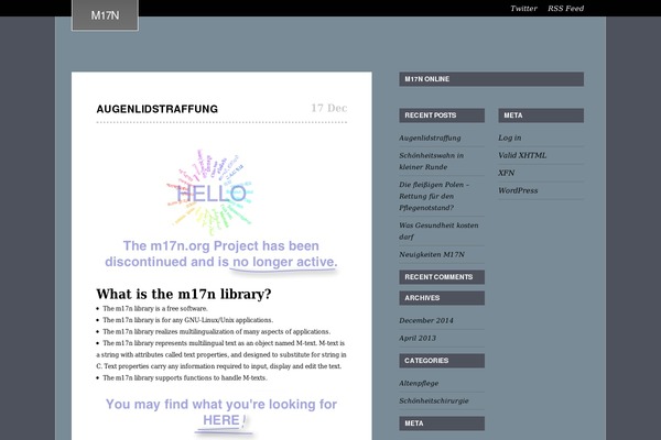 m17n.org site used Rostar