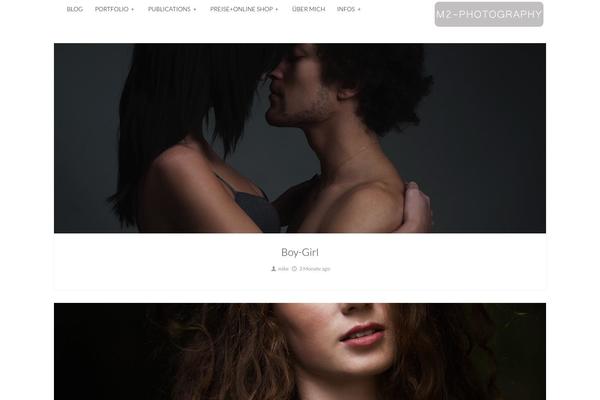 Tripod theme site design template sample