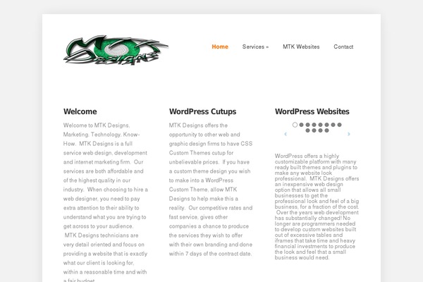 Foxy theme site design template sample