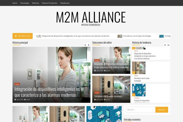 HardNews theme site design template sample