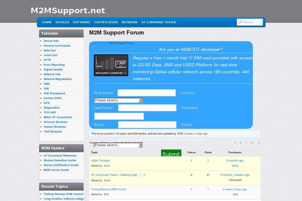 Site using Wp-table plugin