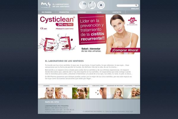 m4pharma.com site used M4pharma-template