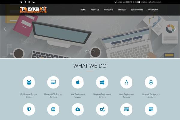 Elision theme site design template sample