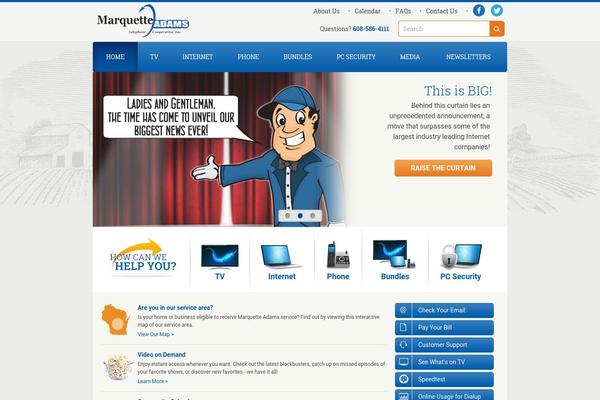 ma-central.com site used Marquette