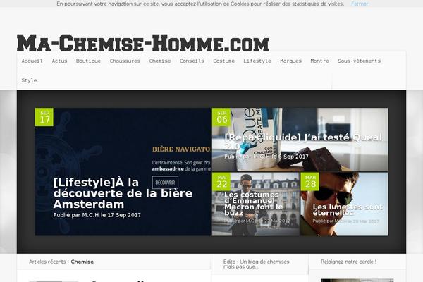 Aparatus theme site design template sample