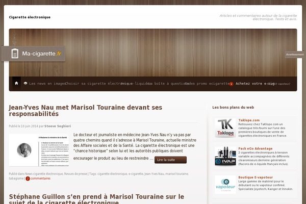 Site using T4B News Ticker plugin