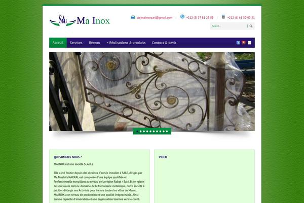 Blue Diamond v1.05 theme site design template sample