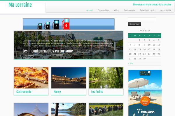 Adventure theme site design template sample