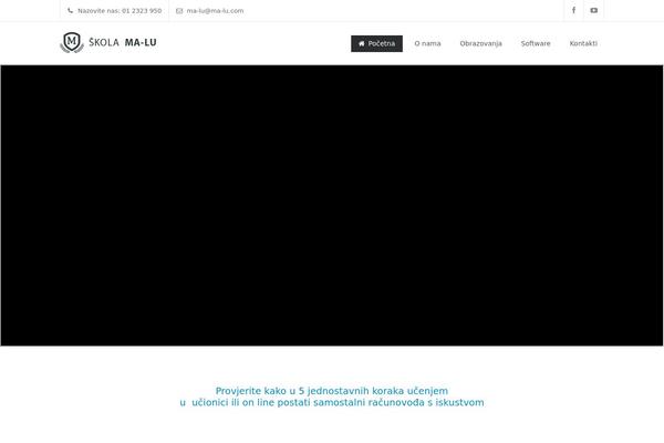 Site using Falconiform YouTube Widget plugin