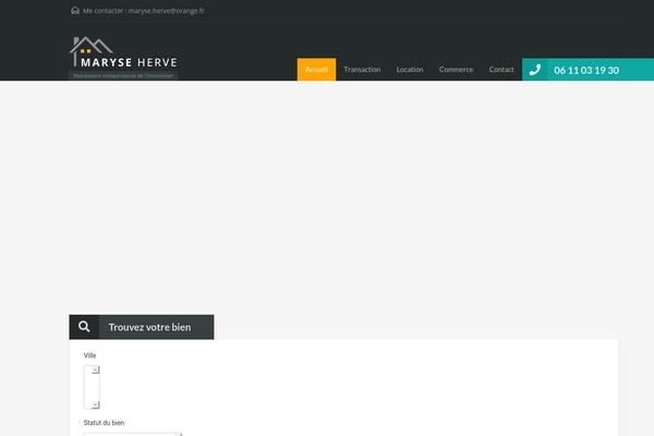 Site using Easy-real-estate plugin