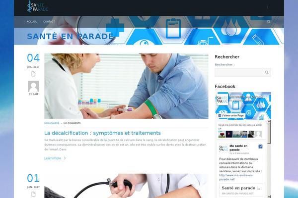 Marine theme site design template sample