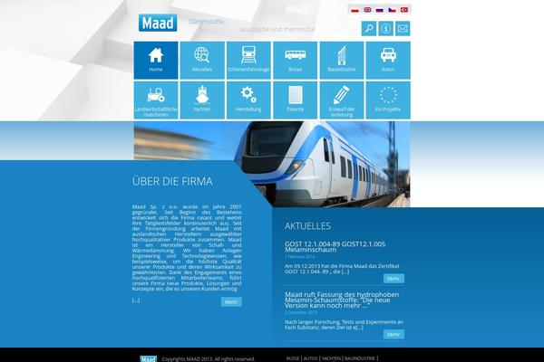 maadpoland.de site used Maad