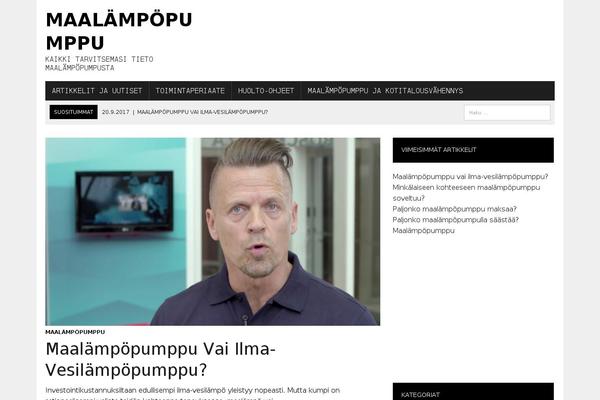 MH Newsdesk theme site design template sample