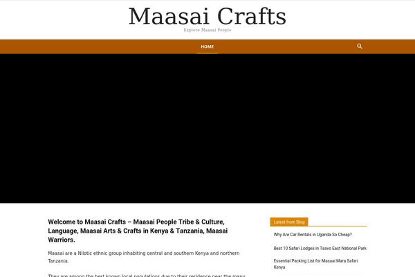 Newspaper theme site design template sample