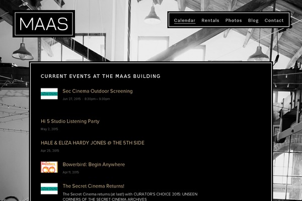 maasbuilding.com site used Maastheme