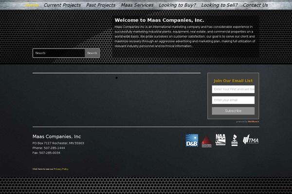 maascompanies.com site used Maascompanies