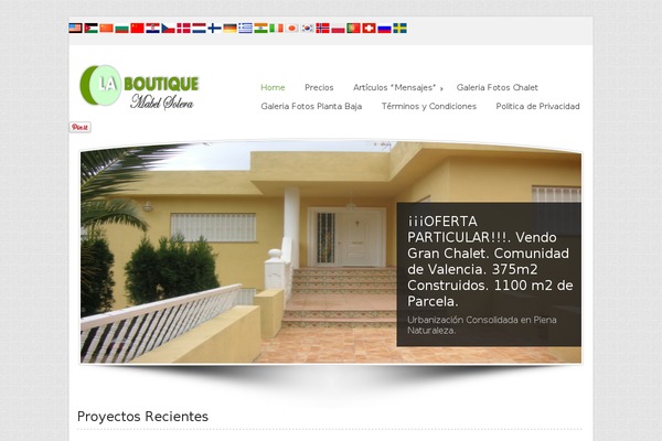 Andrina Lite theme site design template sample