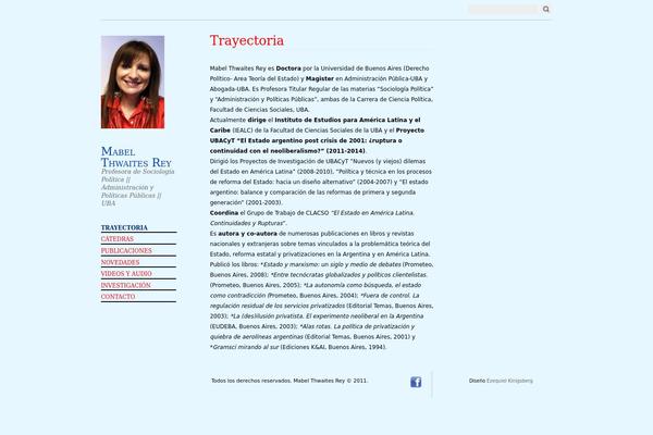 Site using Creative Clans Slide Show plugin