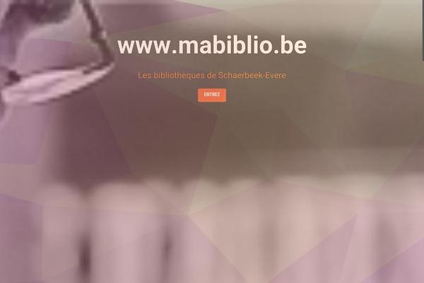 Site using Template-events-calendar plugin