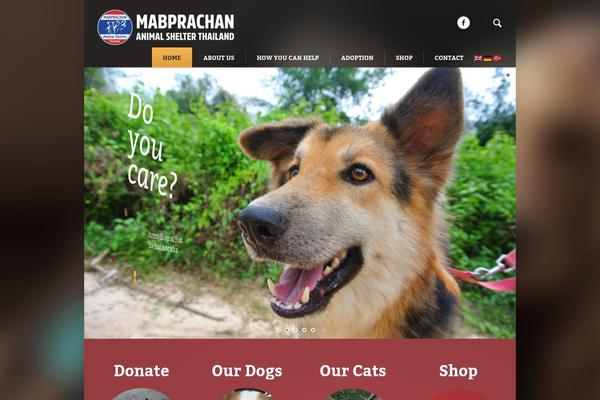 Pet-rescue theme site design template sample