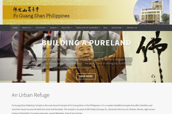 Nirvana theme site design template sample